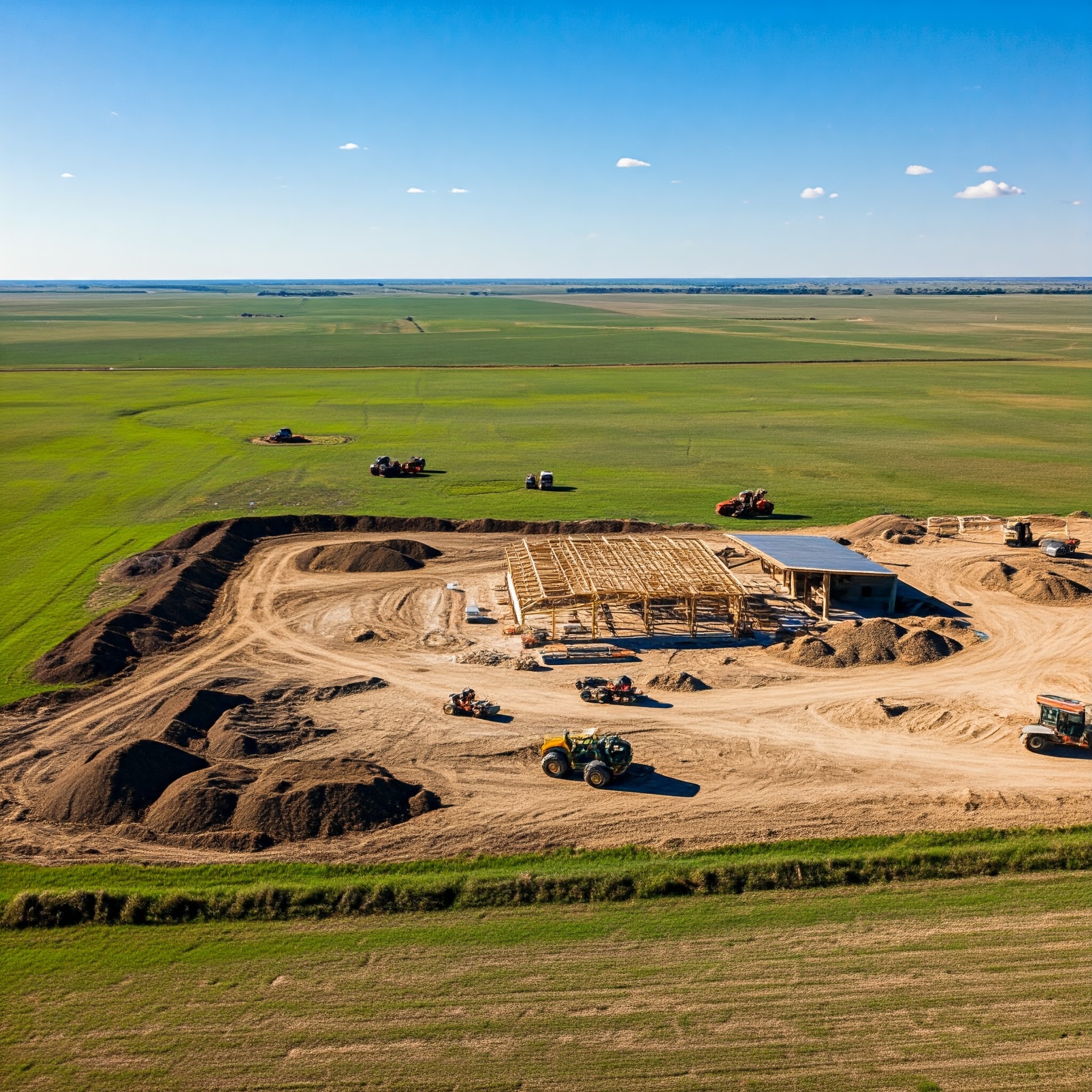 Construction of Farmsite